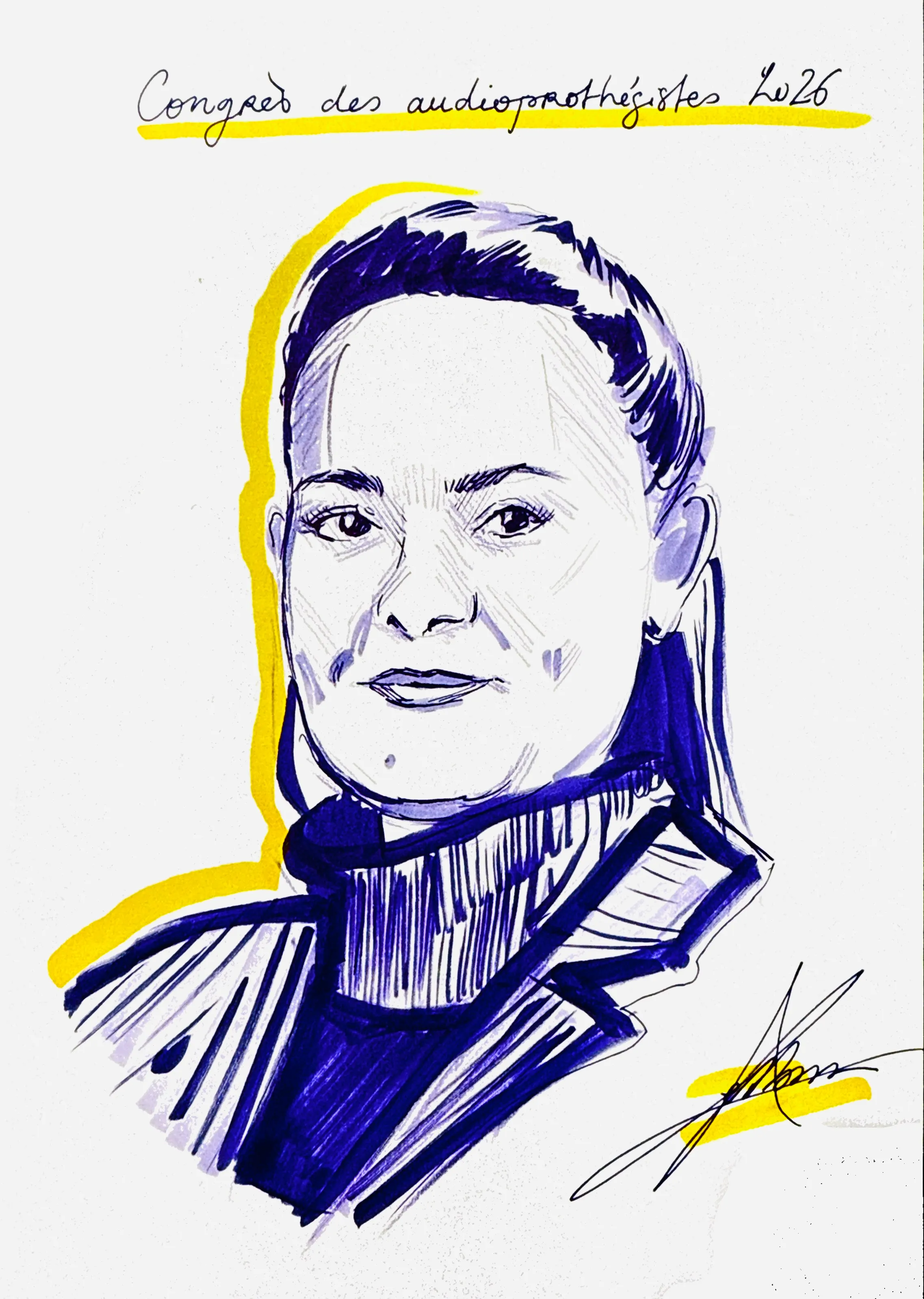 Dessin en direct par Anne Leblanc — 2
