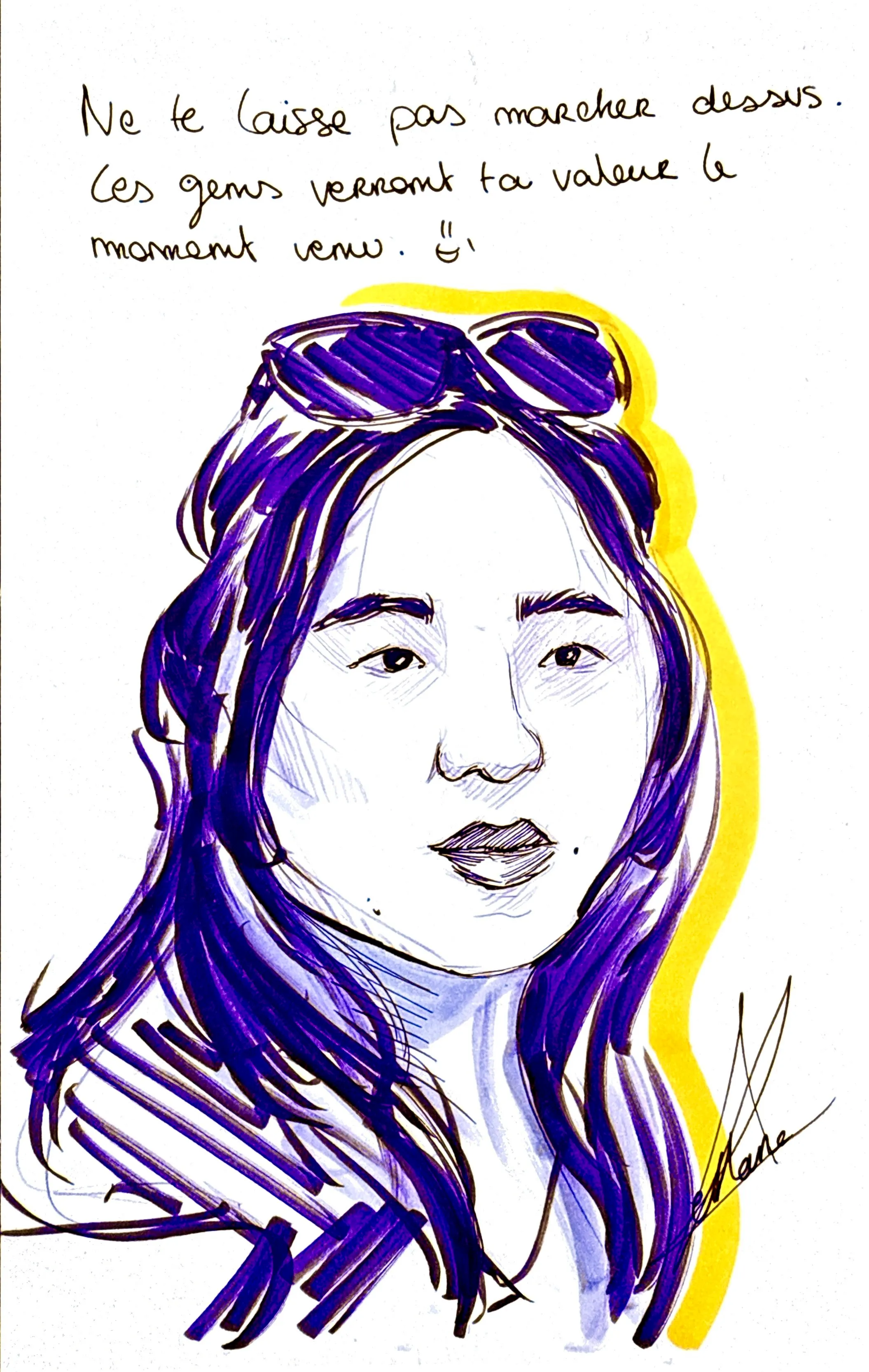 Dessin en direct par Anne Leblanc — 3