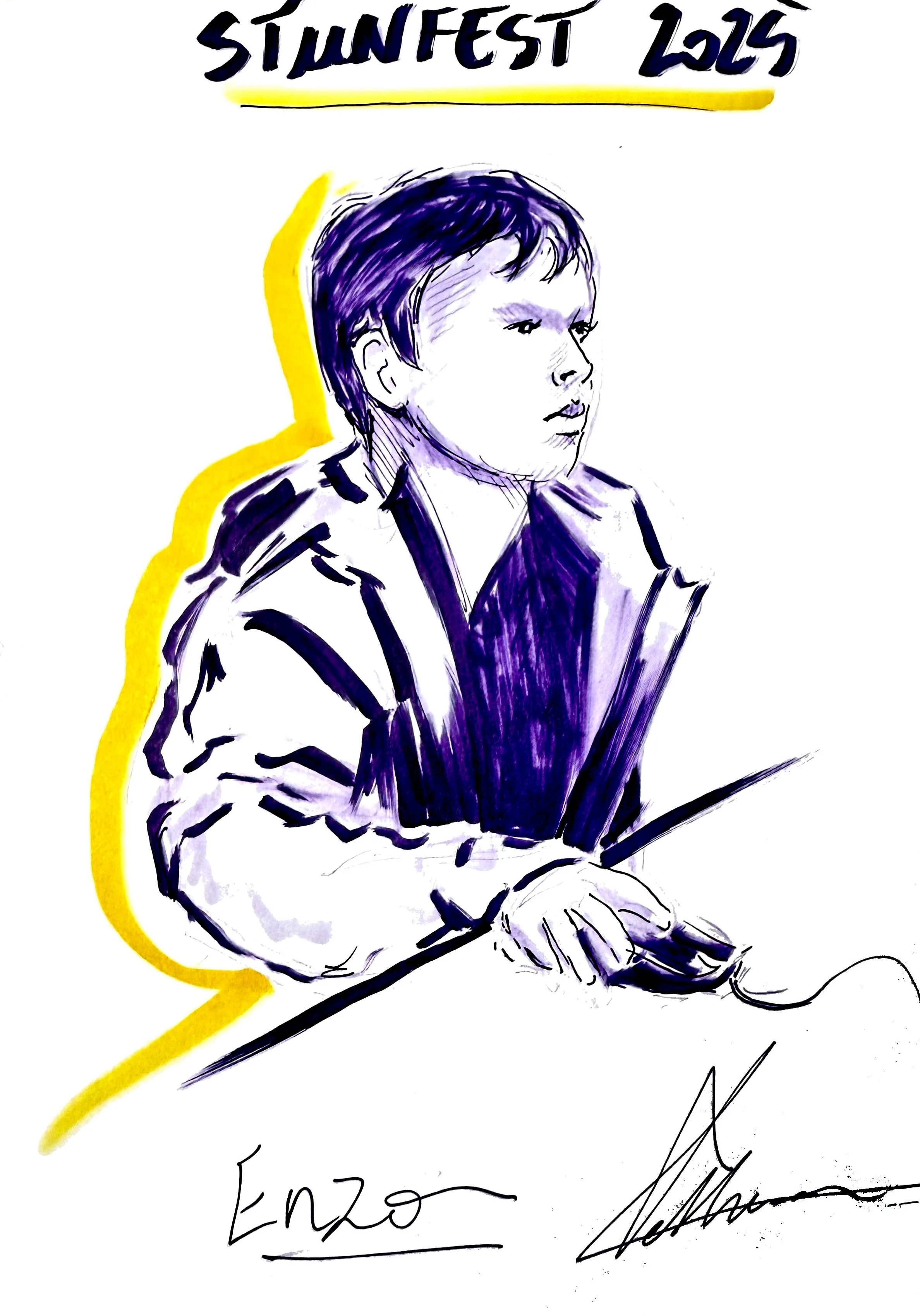 Dessin en direct par Anne Leblanc — 13
