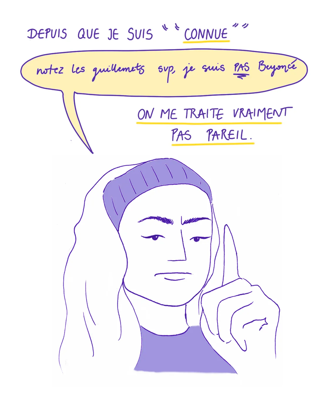 Publication Instagram d'Anne Leblanc