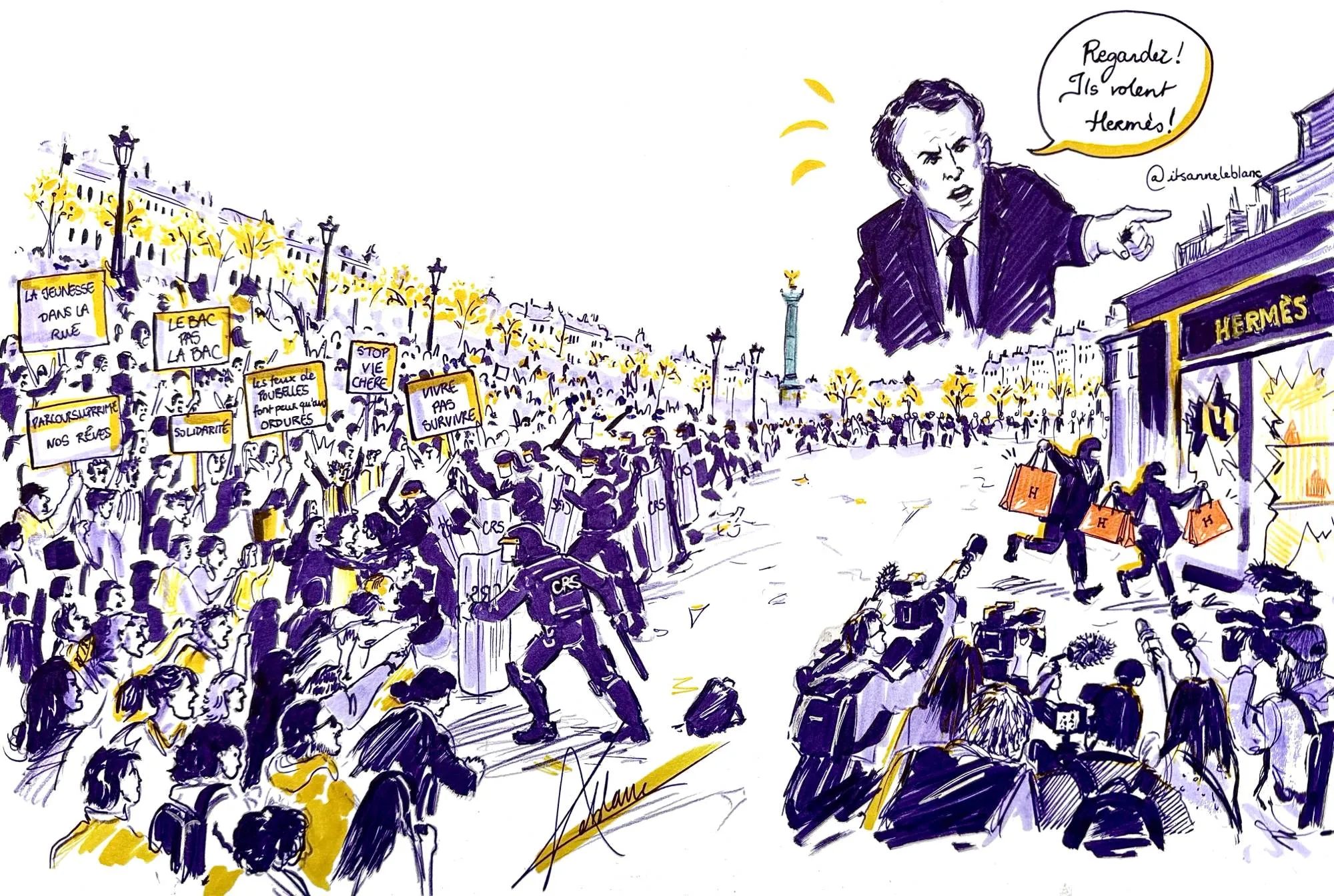 Planche ou illustration d'Anne Leblanc — 43