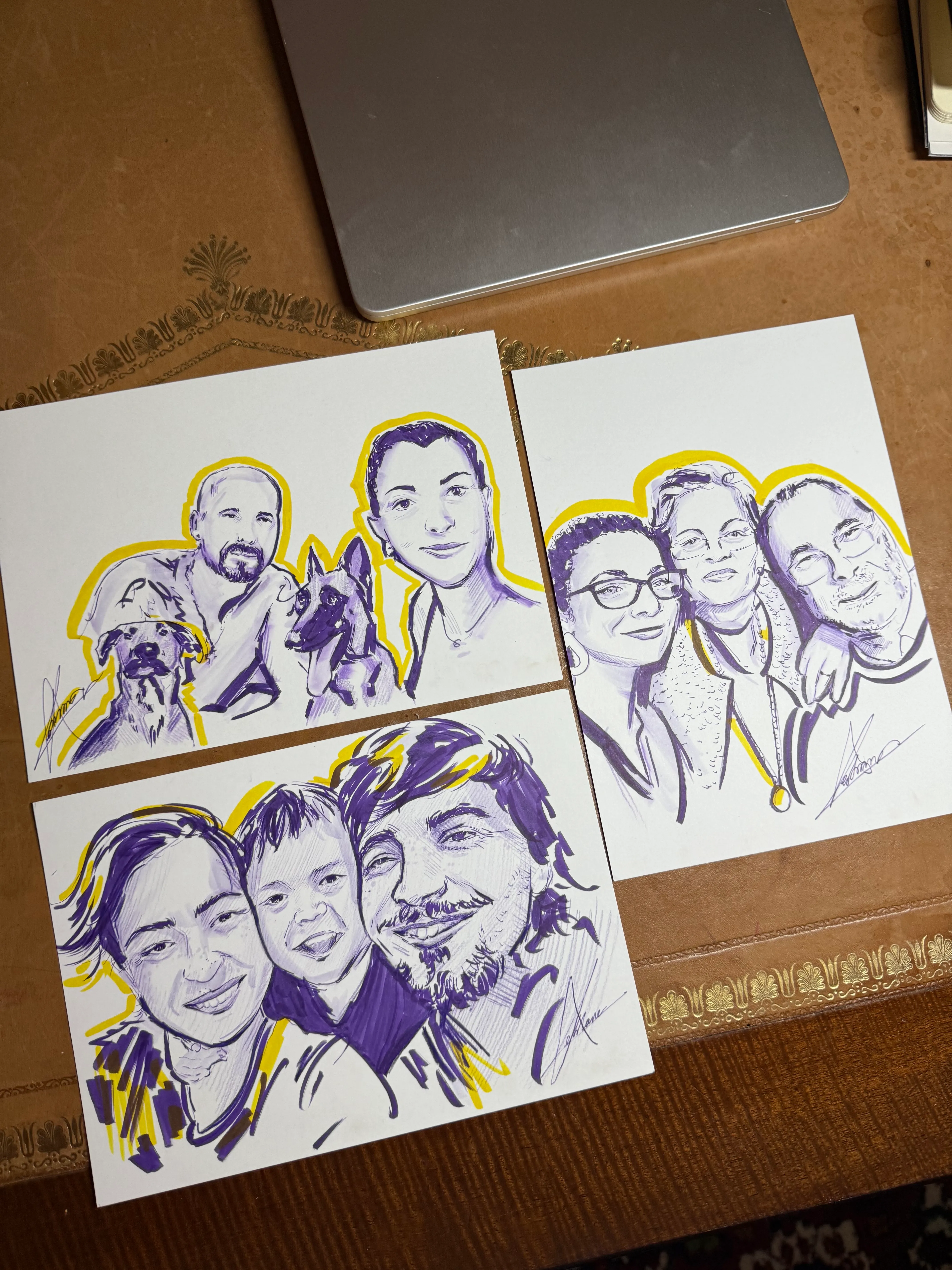 Page de carnet de croquis d'Anne Leblanc — 16